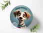 Preview: Funny Crazy Pictures Tortenaufleger mit Wunschname, Ø 20cm, 1603z